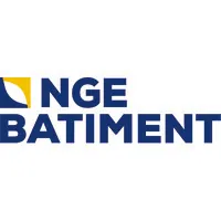 Voici le logo de la marque NGE BATIMENT qui représente son identité graphique.